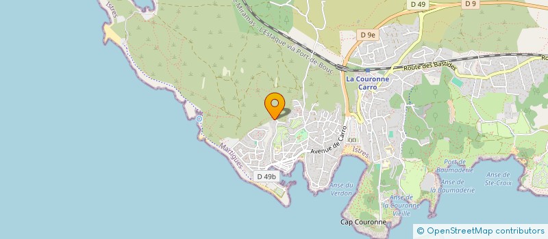 localisation de l'entreprise LD3S à MARTIGUES