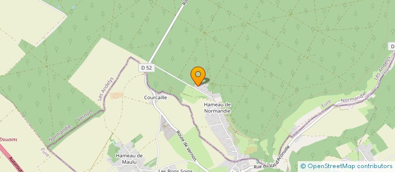 localisation de l'entreprise LD3W  VERNON