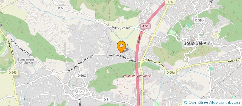 localisation de l'entreprise LD7 à BOUC-BEL-AIR