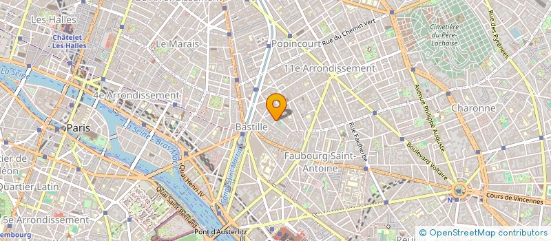 localisation de l'entreprise LDA  PARIS