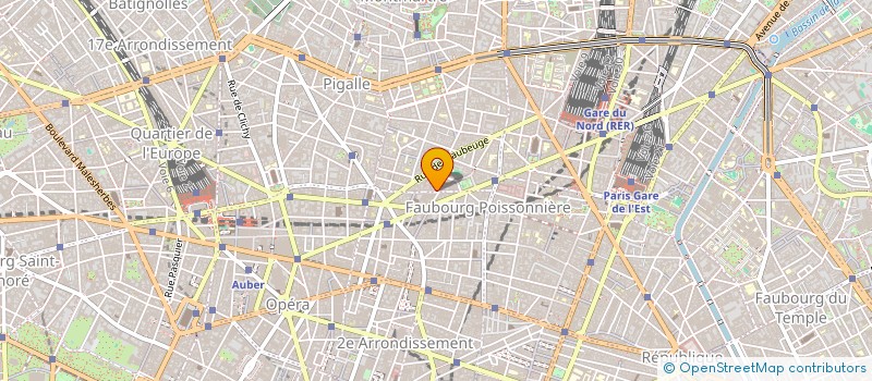 localisation de l'entreprise LDA à PARIS