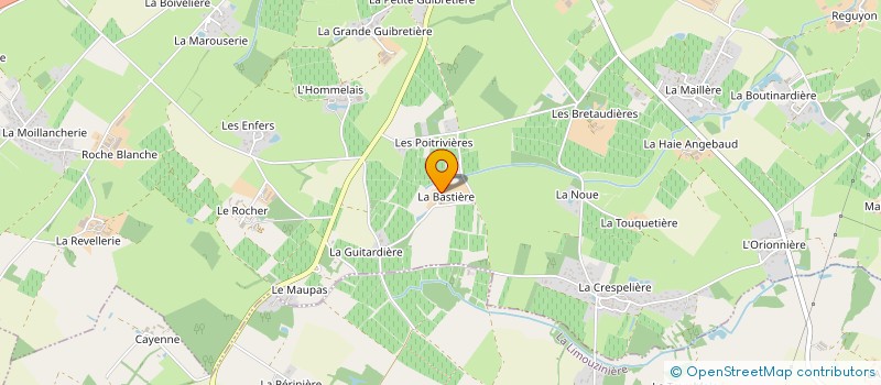 localisation de l'entreprise LDA 44 à SAINT-PHILBERT-DE-GRAND-LIEU