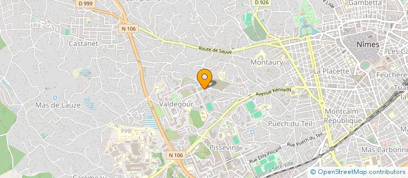localisation de l'entreprise LDA à NIMES