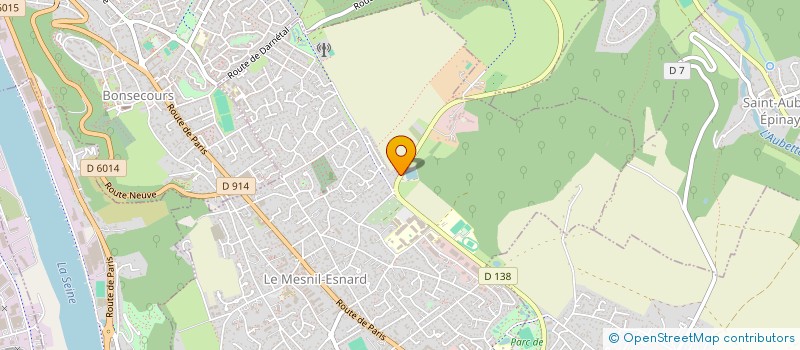 localisation de l'entreprise LDA  LE MESNIL-ESNARD