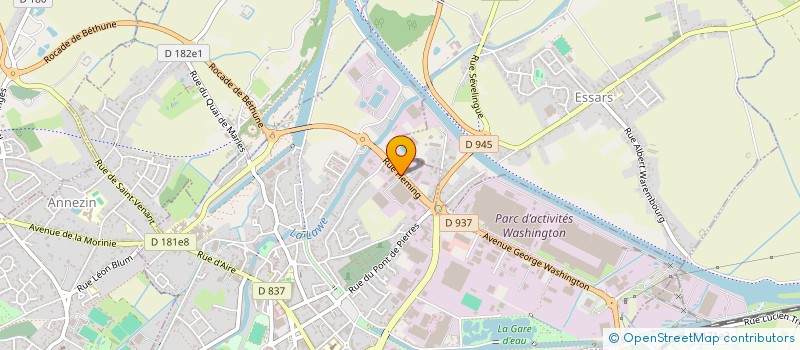 localisation de l'entreprise LDA ENVIRONNEMENT  BARLIN