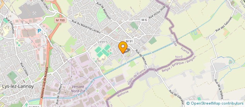 localisation de l'entreprise LDA EXPERT  LEERS