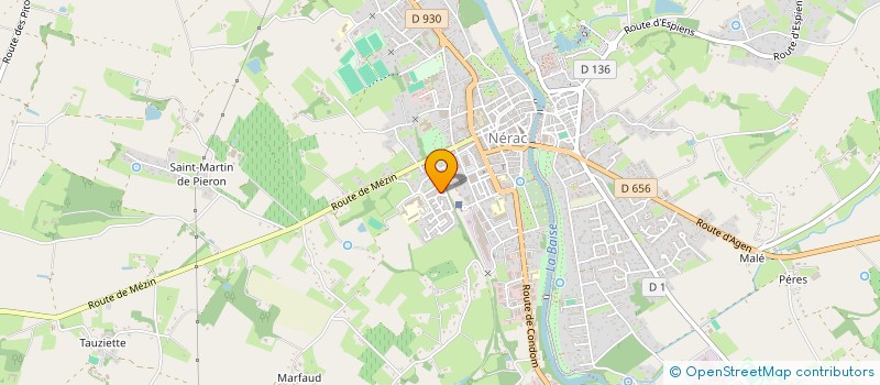 localisation de l'entreprise LDA INC à NERAC