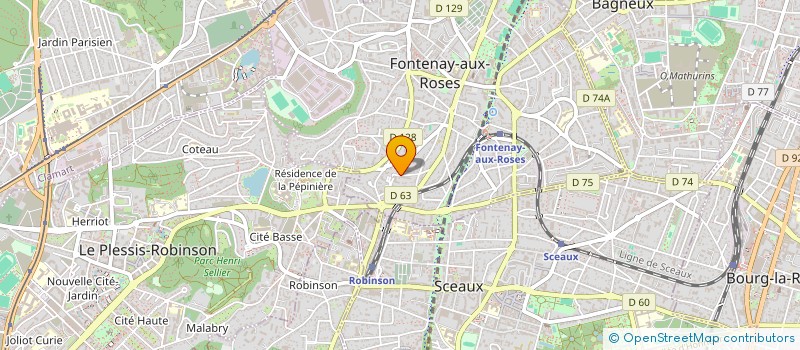 localisation de l'entreprise LDA INVEST à FONTENAY AUX ROSES