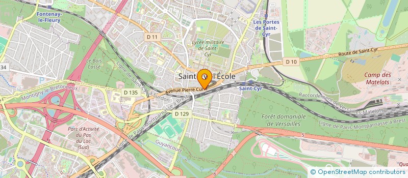 localisation de l'entreprise LDA NET à SAINT-CYR-L'ECOLE