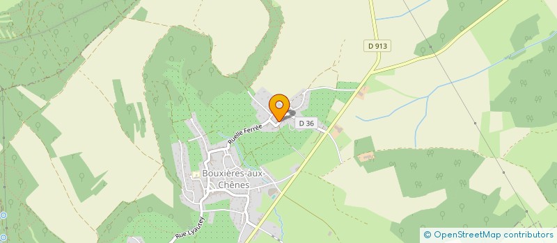 localisation de l'entreprise LDAM  BOUXIERES-AUX-CHENES