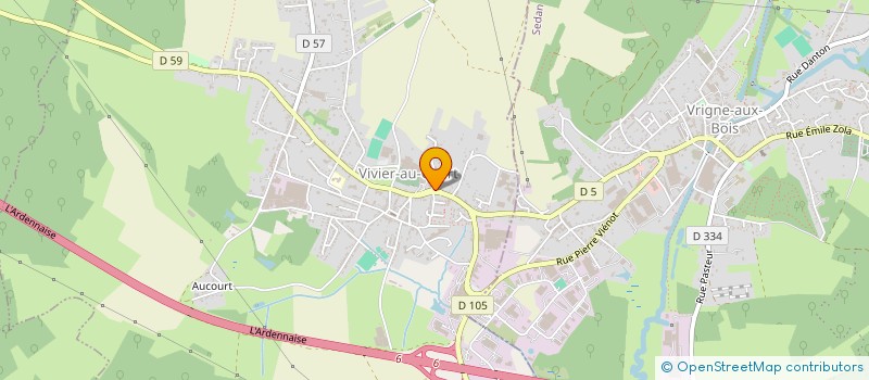 localisation de l'entreprise LDATE  VIVIER-AU-COURT