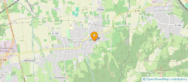 localisation de l'entreprise LDB  CHASSELAY