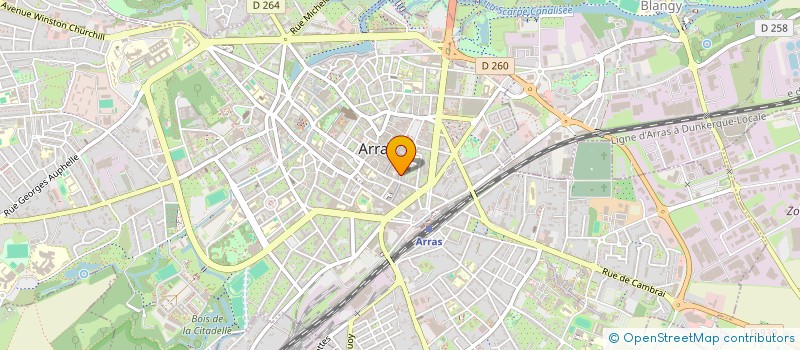 localisation de l'entreprise LDB à ARRAS