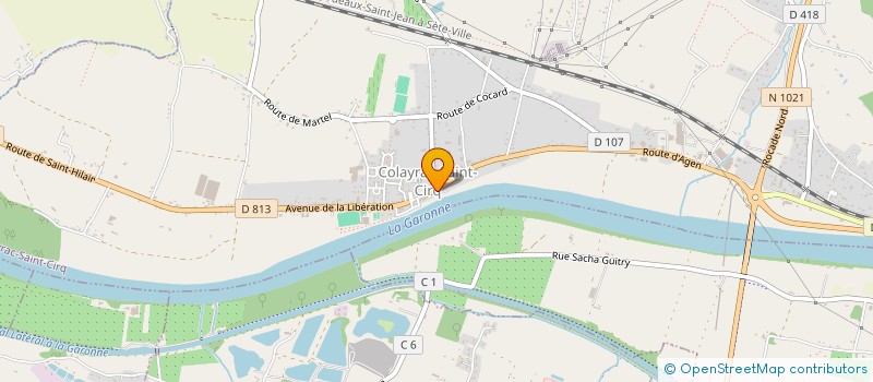 localisation de l'entreprise LDB CONSULT  COLAYRAC-SAINT-CIRQ