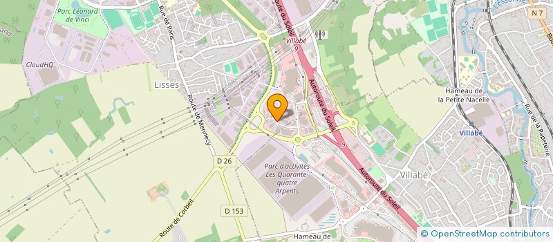 localisation de l'entreprise LDB LISSES  LISSES