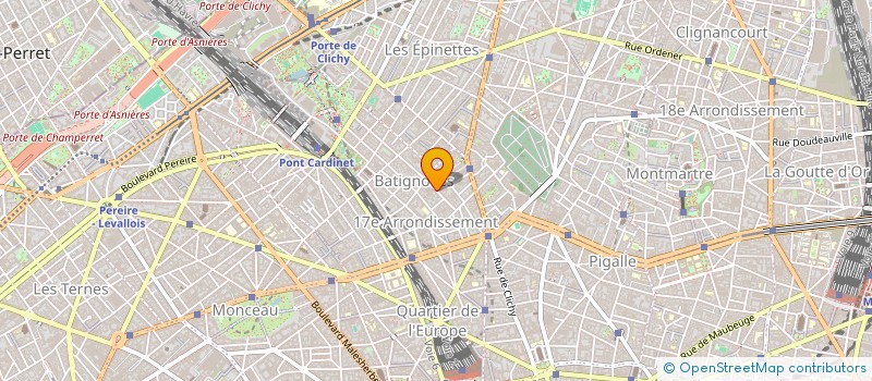 localisation de l'entreprise LDB RESEAUX à PARIS