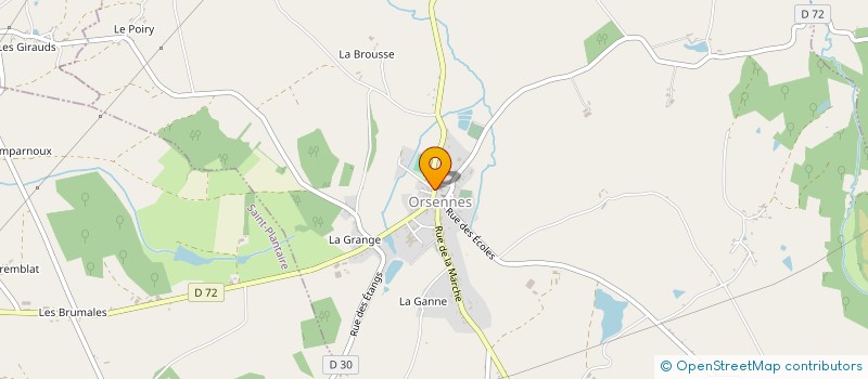 localisation de l'entreprise LDBB à ORSENNES