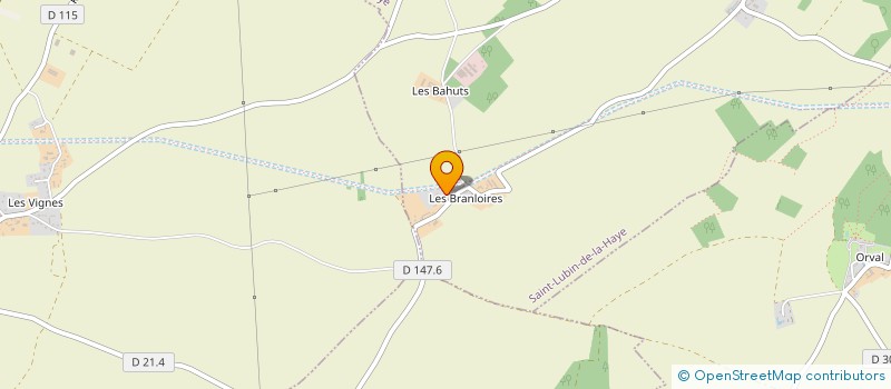 localisation de l'entreprise LDBI à SAINT-LUBIN-DE-LA-HAYE