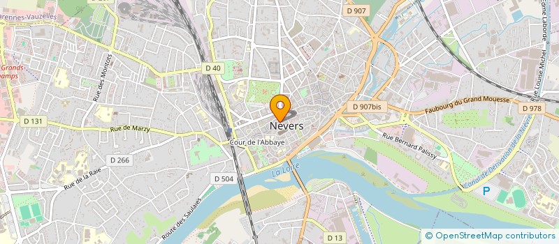 localisation de l'entreprise LDC à NEVERS