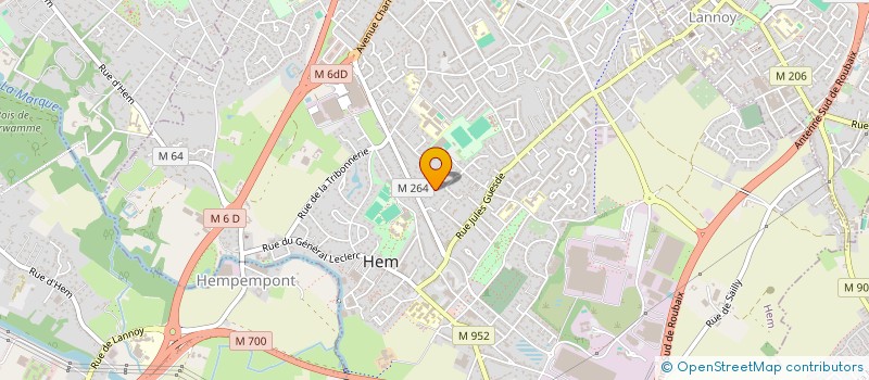 localisation de l'entreprise LDC à HEM
