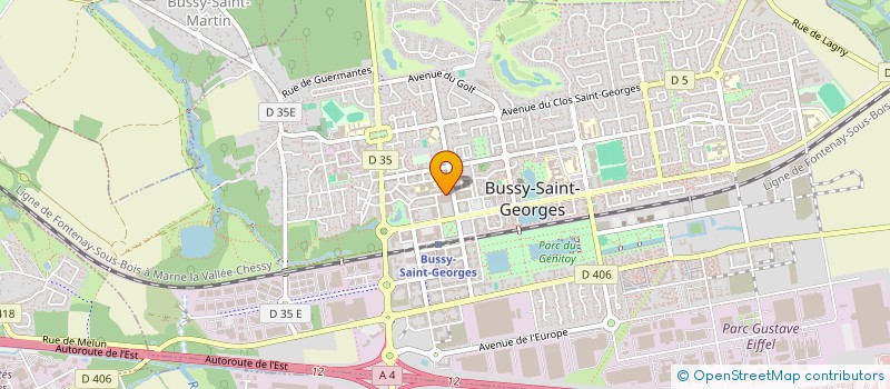 localisation de l'entreprise LDC DISTRIBUTION à BUSSY-SAINT-GEORGES