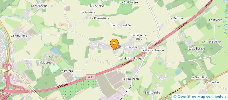 localisation de l'entreprise LDC DISTRIBUTION à CARQUEFOU