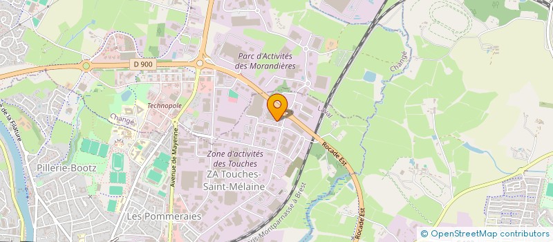 localisation de l'entreprise LDC FOODS à LAVAL
