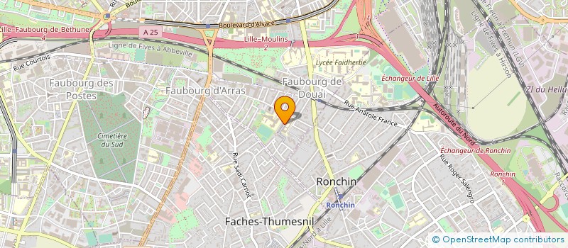 localisation de l'entreprise LDC MULTISERVICES à LILLE