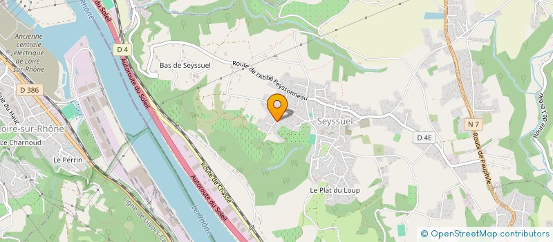 localisation de l'entreprise LDCF  GENAS