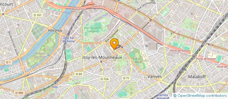 localisation de l'entreprise LDCLEAN à ISSY-LES-MOULINEAUX