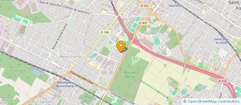 localisation de l'entreprise LDCMS  TAVERNY