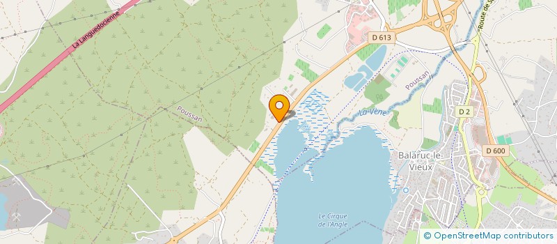 localisation de l'entreprise LDCO  POUSSAN