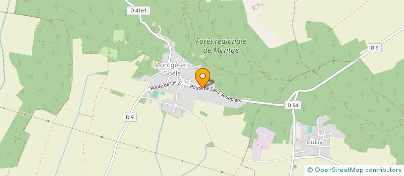 localisation de l'entreprise LDCR  MONTGE-EN-GOELE