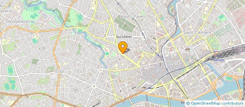 localisation de l'entreprise LDD CONSEIL à NANTES