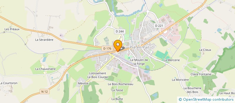 localisation de l'entreprise LDDL à PRE-EN-PAIL-SAINT-SAMSON