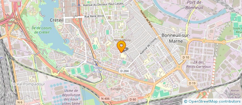 localisation de l'entreprise LDDL  CRETEIL