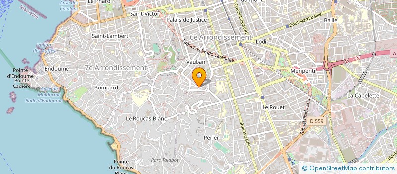 localisation de l'entreprise LDDM FRANCE à MARSEILLE