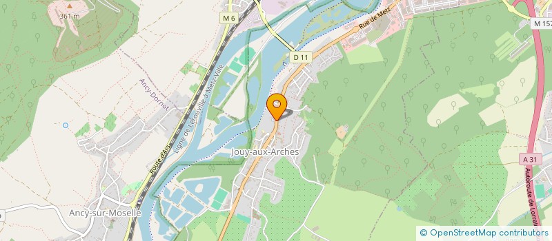 localisation de l'entreprise LDE INVEST  JOUY-AUX-ARCHES