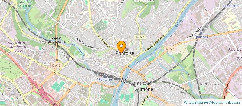 localisation de l'entreprise LDECOULIBOEUF  PONTOISE