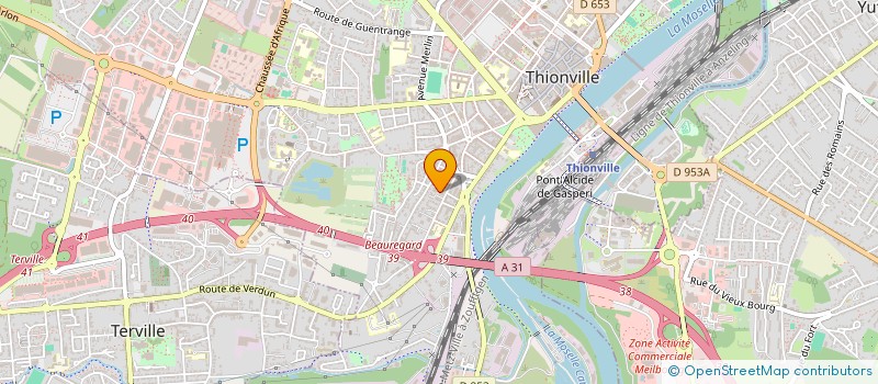 localisation de l'entreprise LDEPIL  THIONVILLE