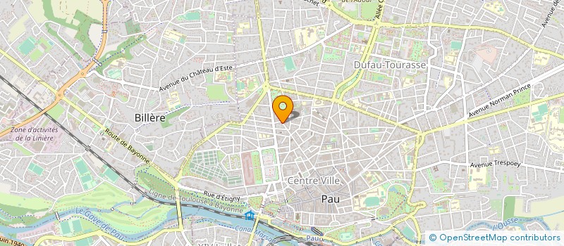localisation de l'entreprise LDF LIGUE DIABETIQUE DE FRANCE à PAU