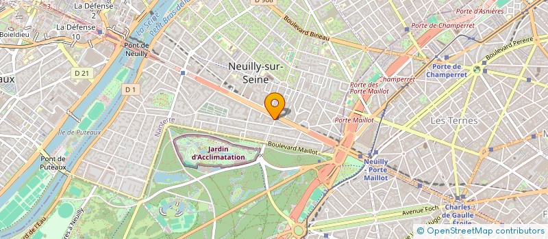 localisation de l'entreprise LDF PLAISANCE à NEUILLY-SUR-SEINE
