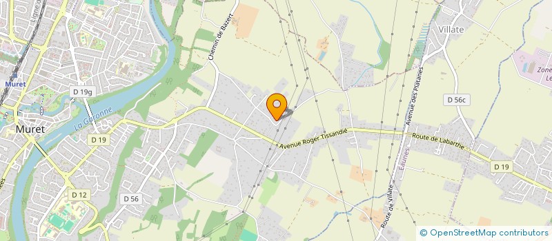 localisation de l'entreprise LDFERMETURES à MURET