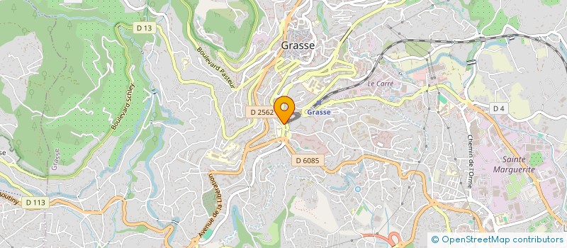localisation de l'entreprise LDG à GRASSE