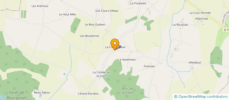 localisation de l'entreprise LDG BOIS à MARCILLE-RAOUL