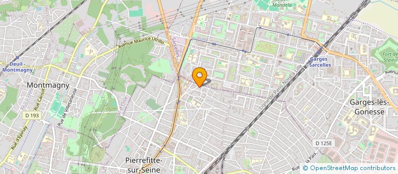 localisation de l'entreprise LDG CLEAN  PIERREFITTE SUR SEINE