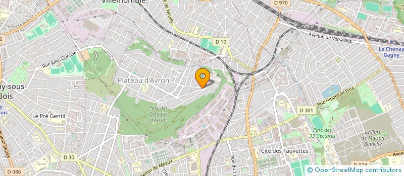 localisation de l'entreprise LDG CONSULTING à NEUILLY-PLAISANCE