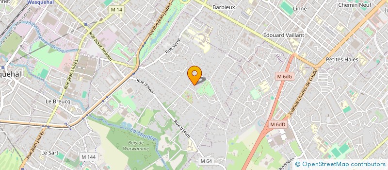 localisation de l'entreprise LDG FINANCES à CROIX