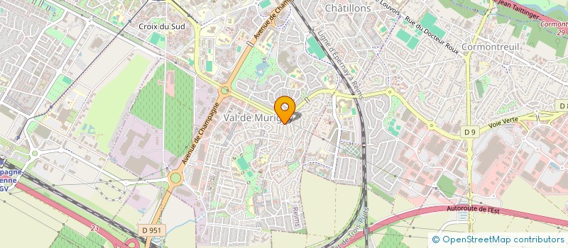 localisation de l'entreprise LDG SCHOOL  REIMS