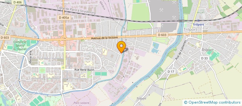 localisation de l'entreprise LDGV à MAREUIL-LES-MEAUX